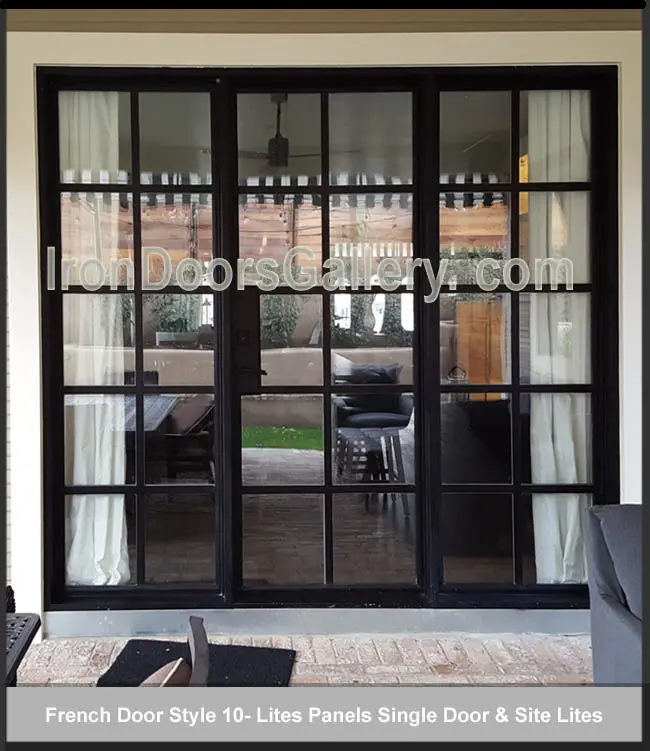 French style entry door